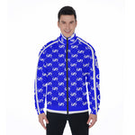 EXCELLENCE BLUE Stand Collar Jacket