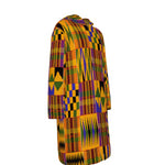 KENTE OG All-Over Print Long Fleece Windbreaker