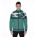 CAMOUFLAGE MORPH Stand Collar Jacket