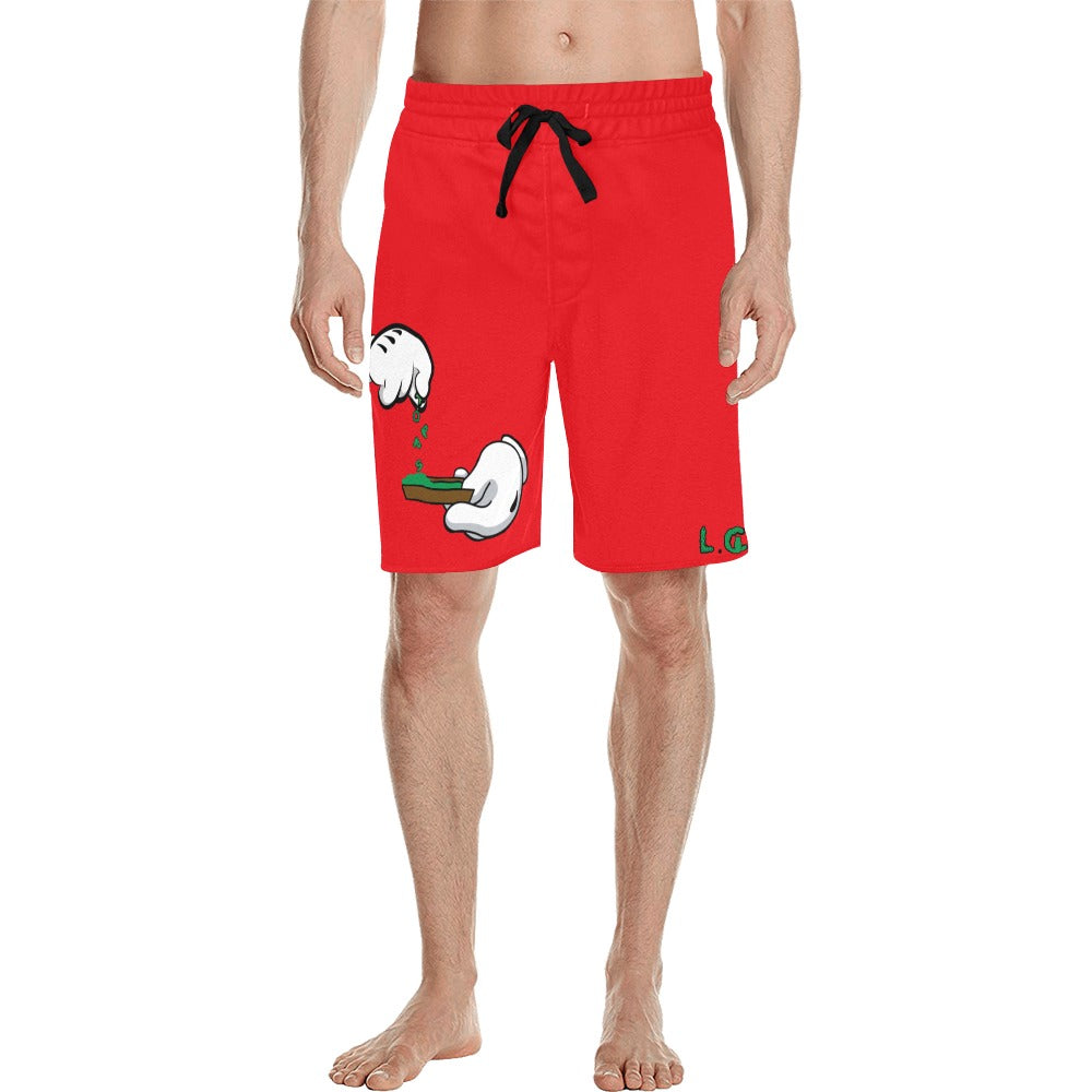 BURN THE OPPS Men's Casual Shorts