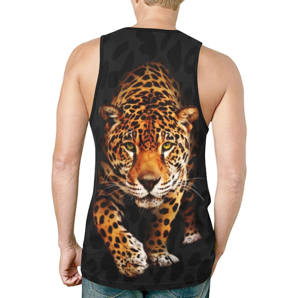 JAGUAR New All Over Print Tank Top for Men
