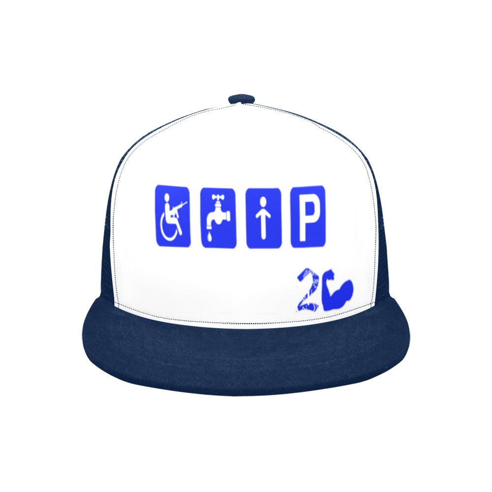 CRIP 2 HARD Trucker Hat H