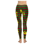 RBG SKULL Low Rise Leggings (Invisible Stitch) (Model L05)