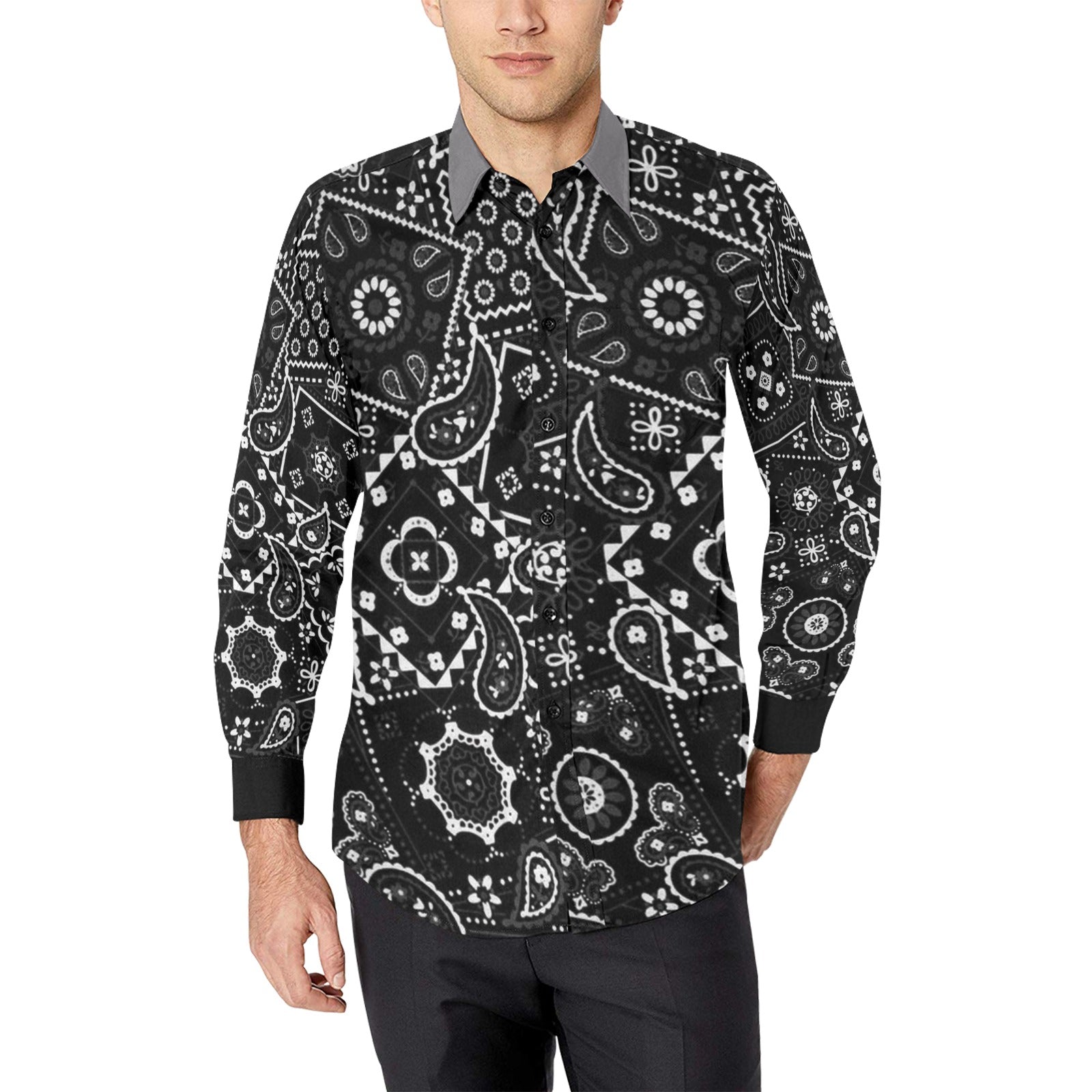 BANDANA VIRAL Casual Dress Shirt