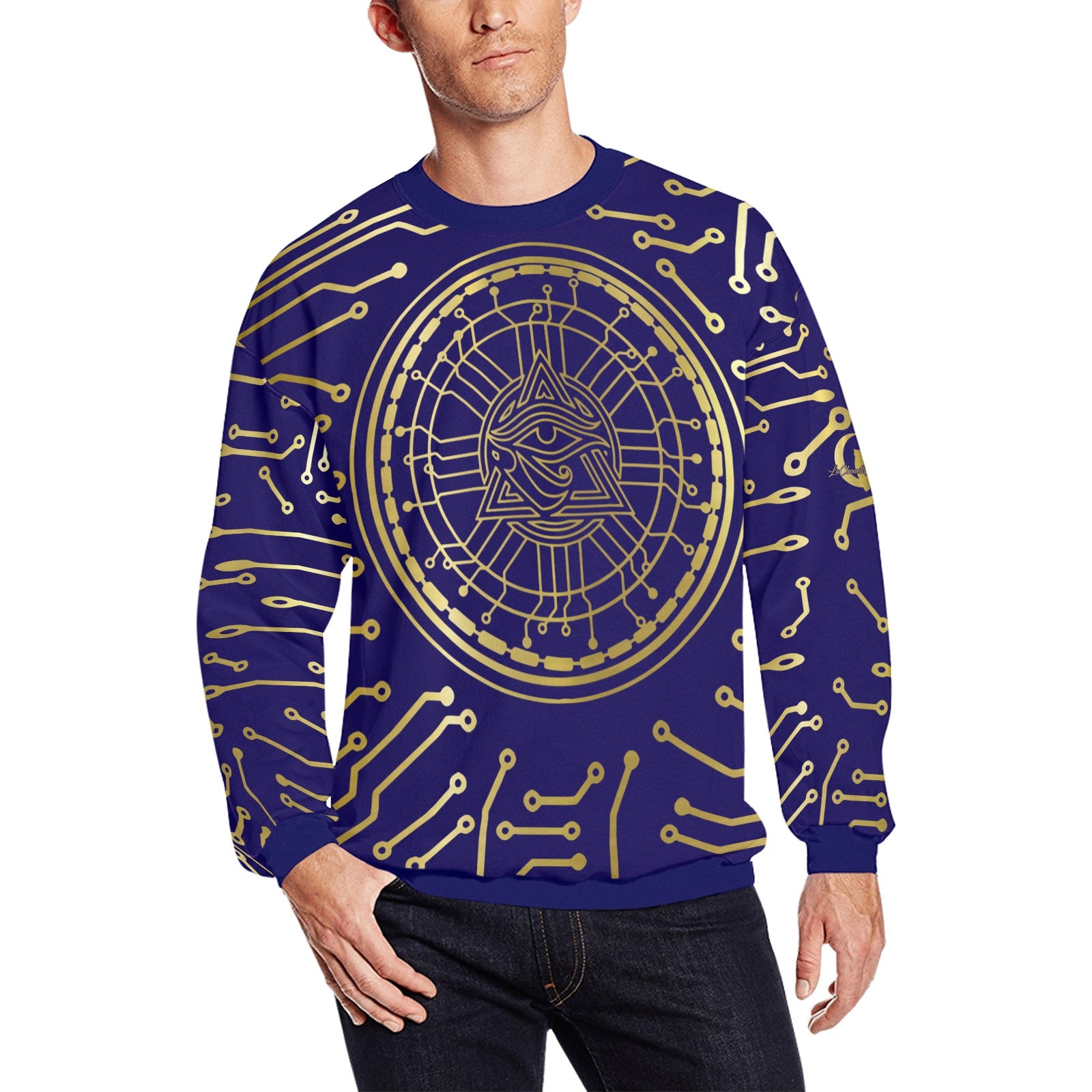 CRYPTO KMT Crewneck Sweatshirt for Men