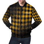 DUSTY PLAID Bomber Jacket for Men