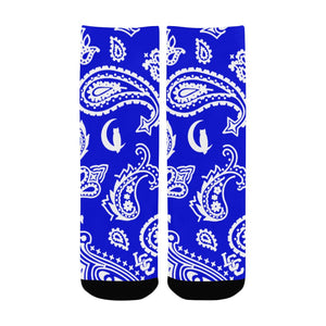 BANDANA PAISLEY Kids' Custom Socks