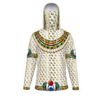 MEDJAY LCC WHT Unisex Pullover Hoodie With Mask