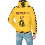 BEWARE Men's Padded Hooded Jacket