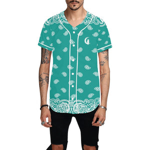 BANDANA FULLY Baseball Jersey for Men