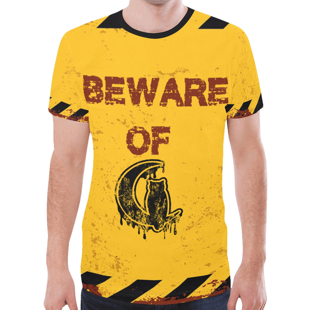 BEWARE New All Over Print T-shirt for Men