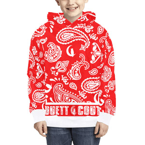 BANDANA PAISLEY Kids' All Over Print Hoodie