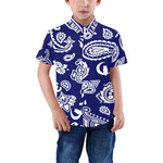 BANDANA PAISLEY Boys' All Over Print Short Sleeve Shirt