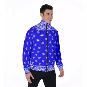 BANDANA FULLY Cs'UP Men's Stand Collar Jacket