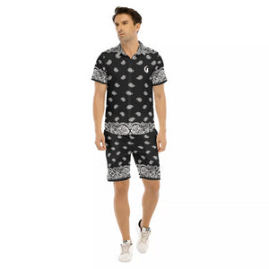 BANDANA FULLY BLC Men's Short Sleeve Shirt Sets