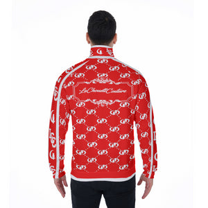 EXCELLENCE RED Stand Collar Jacket