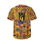 KENTE ATEF All Over Print Baseball Jersey for Women