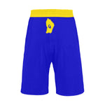 CAYENNE BLUE Men's All Over Print Casual Shorts