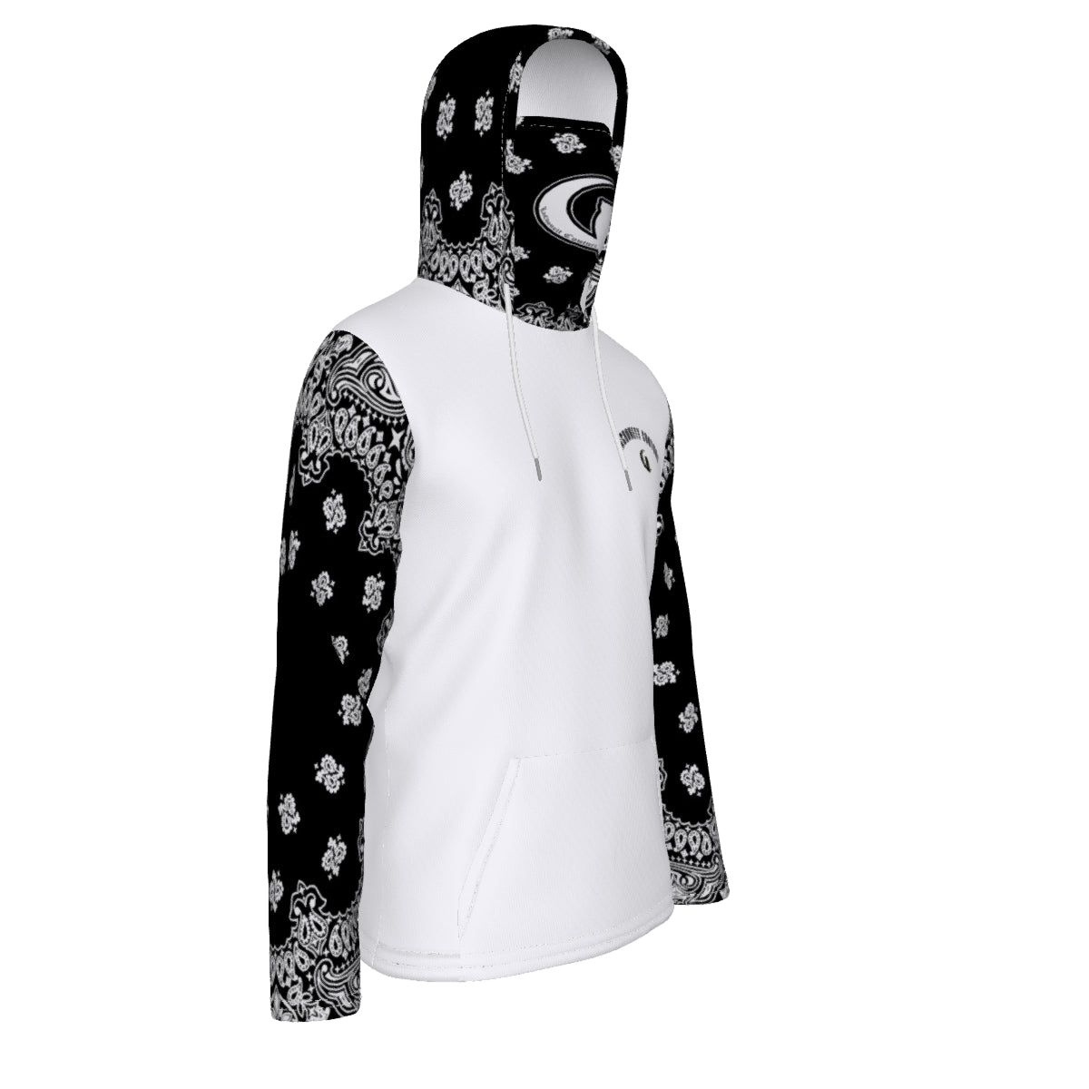 BANDANA BLCC Unisex Pullover Hoodie With Mask