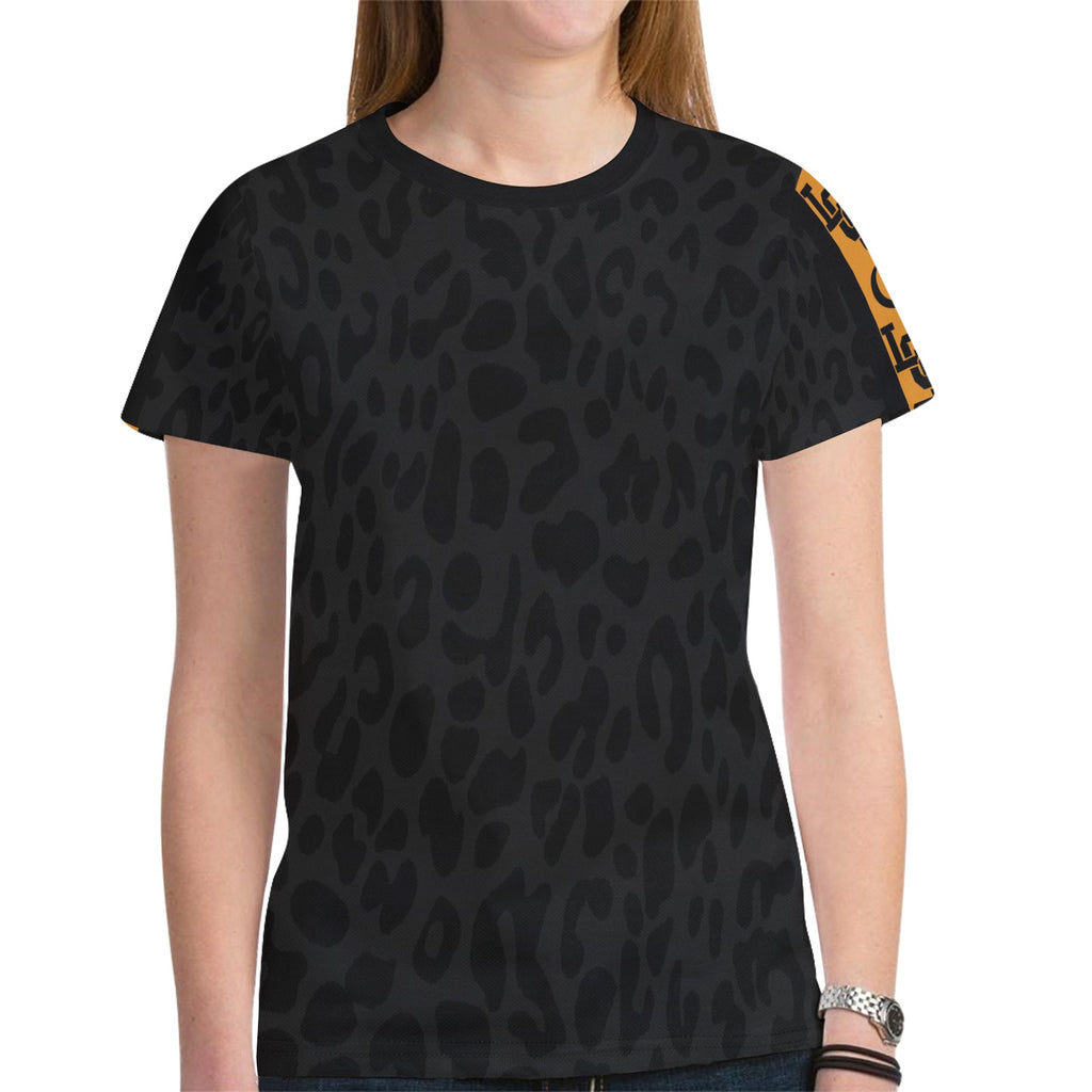 JAGUARD SKIN LCC New All Over Print T-shirt for Women