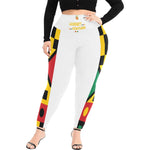 KENTE BUTAN High Waist Leggings