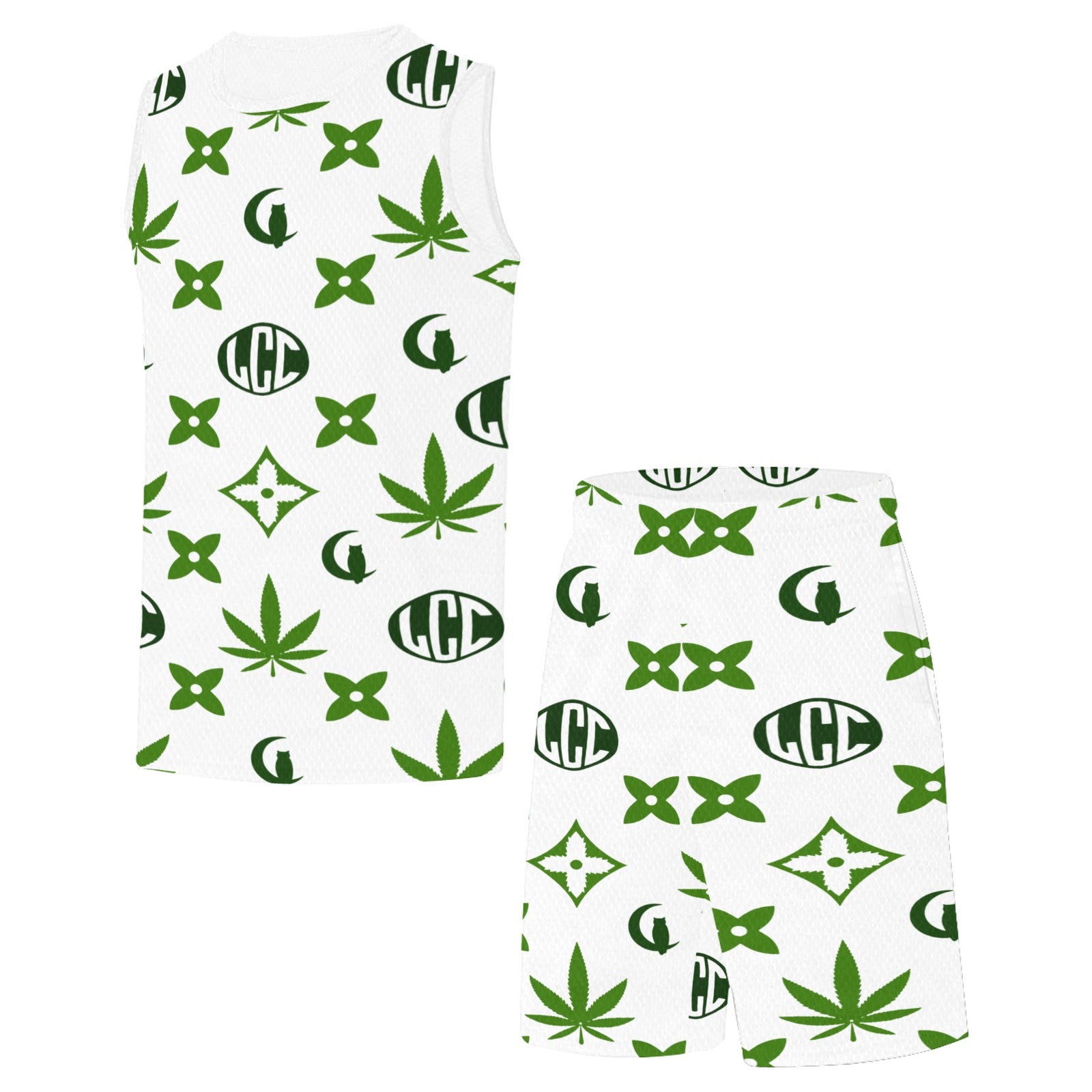 LCC WEEDY COLORS Basketball Uniform with Pocket