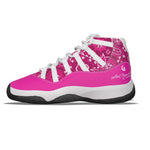 BANDANA VIRAL PINKISH Men's High Top Basketball Shoes