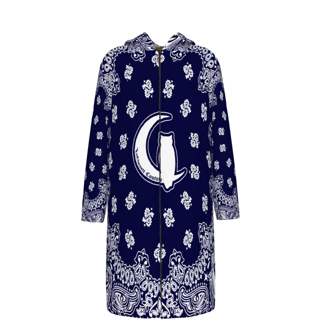 BANDANA Navy Blue Unisex Long Fleece Windbreaker