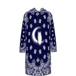 BANDANA Navy Blue Unisex Long Fleece Windbreaker