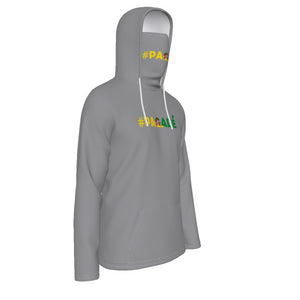 #PAGADE GREY Unisex Pullover Hoodie With Mask