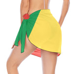 REP OF CONGO FLAG Beach Sarong Wrap