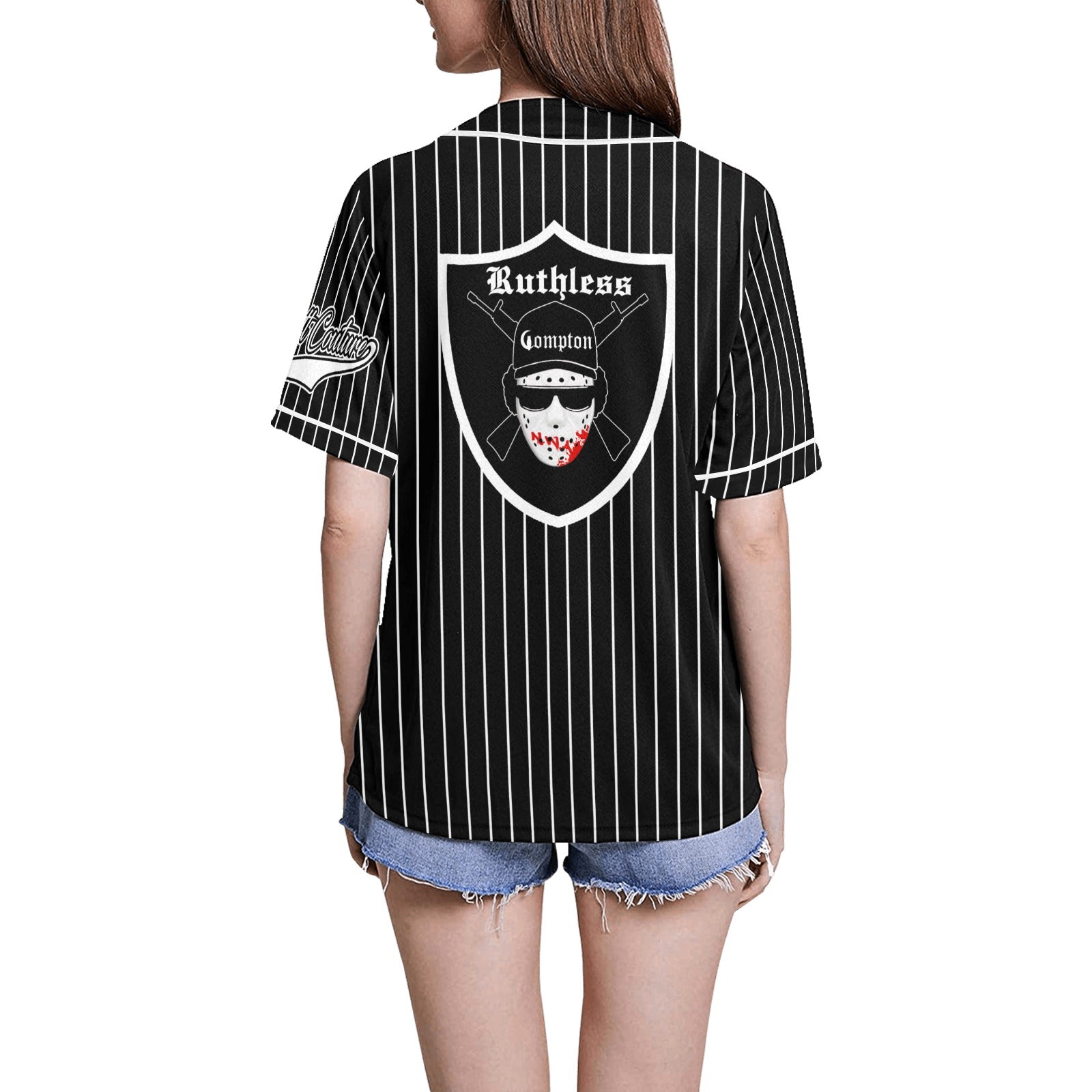 EAZY-E RUTHLESS Baseball Jersey for Women