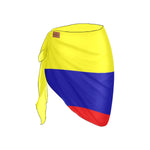 COLOMBIA FLAG Beach Sarong Wrap