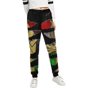 RBG ANKH RIPPED Unisex Sweatpants