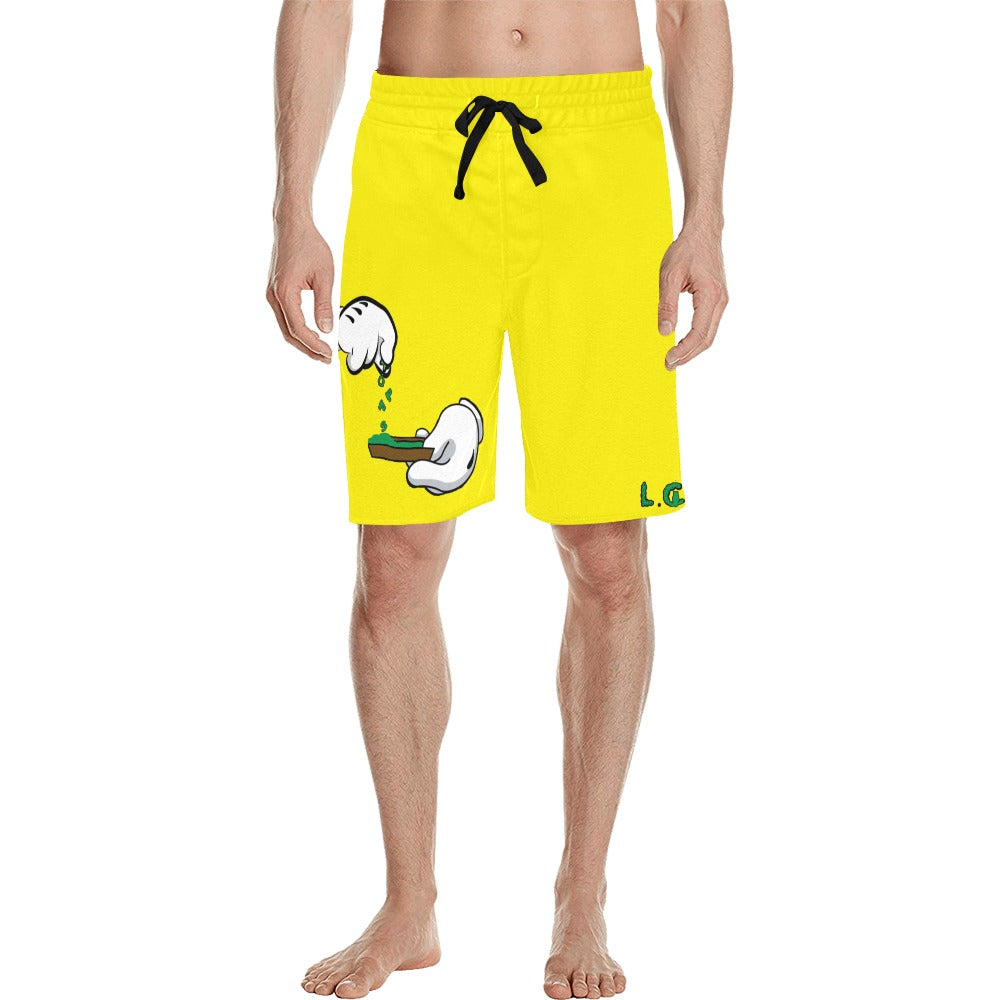 BURN THE OPPS Men's Casual Shorts