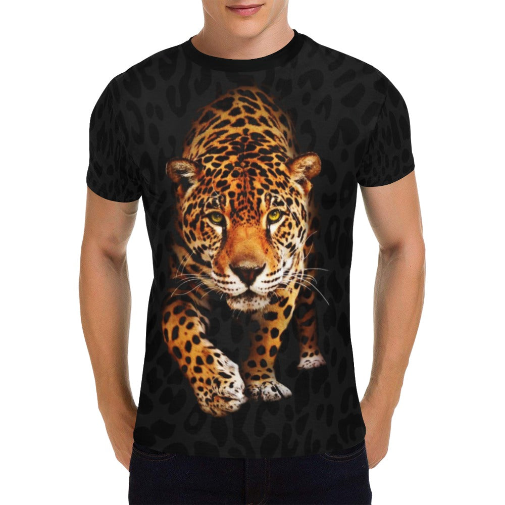 JAGUAR All Over Print T-Shirt for Men
