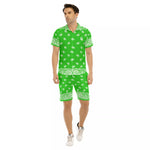 BANDANA FULLY GREEN Men's Short Sleeve Shirt Sets