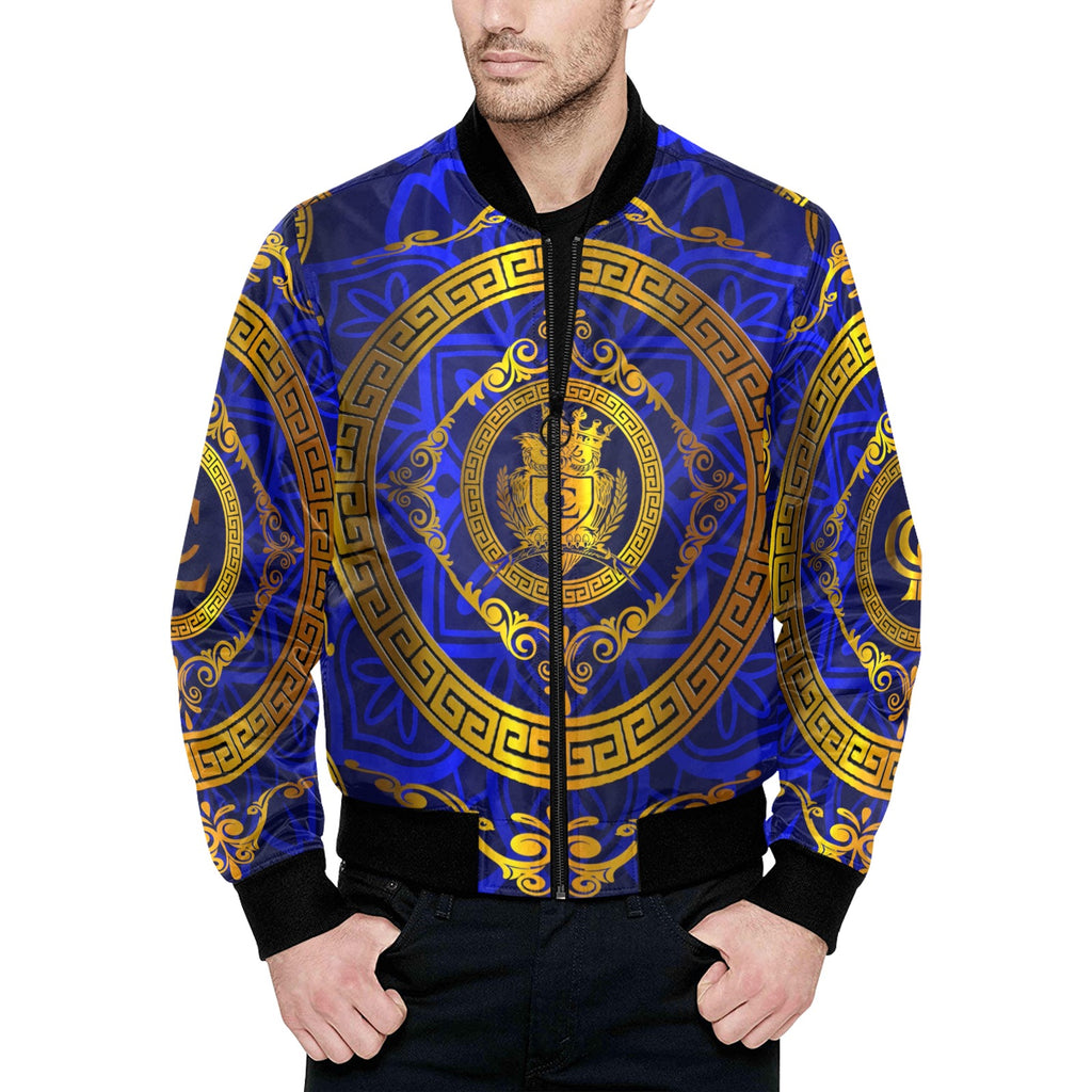 LCC RICH Quilted Bomber Jacket for Men