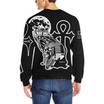 LCC GOTHIC Men's Rib Cuff Crew Neck Sweatshirt