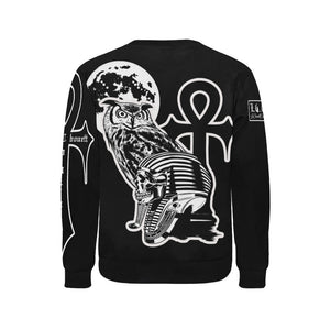 LCC GOTHIC Men's Rib Cuff Crew Neck Sweatshirt