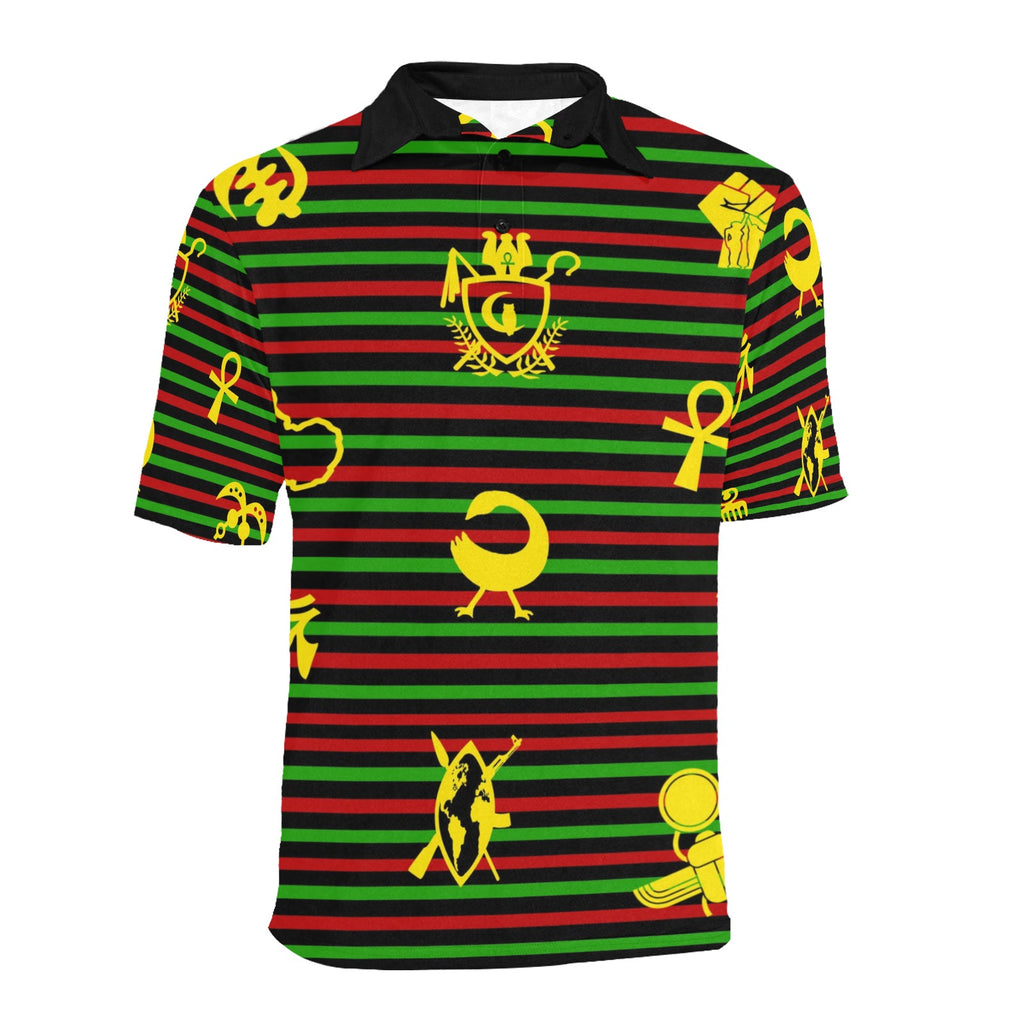 RBG KEMET Men's All Over Print Polo Shirt