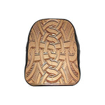 TEMBE ART WOOD School Backpack (Medium)