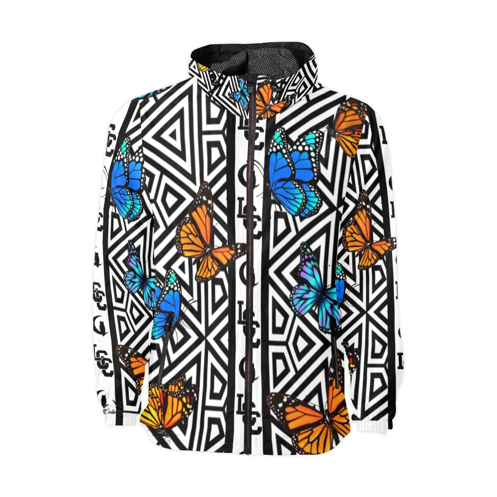 BUTTERFLY LCC Unisex Windbreaker