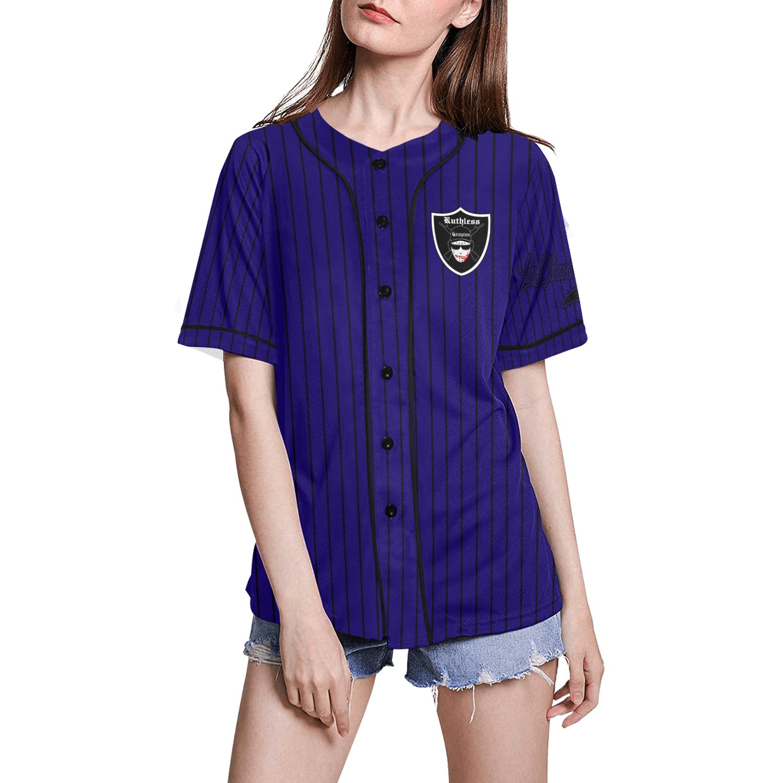 EAZY-E RUTHLESS Baseball Jersey for Women