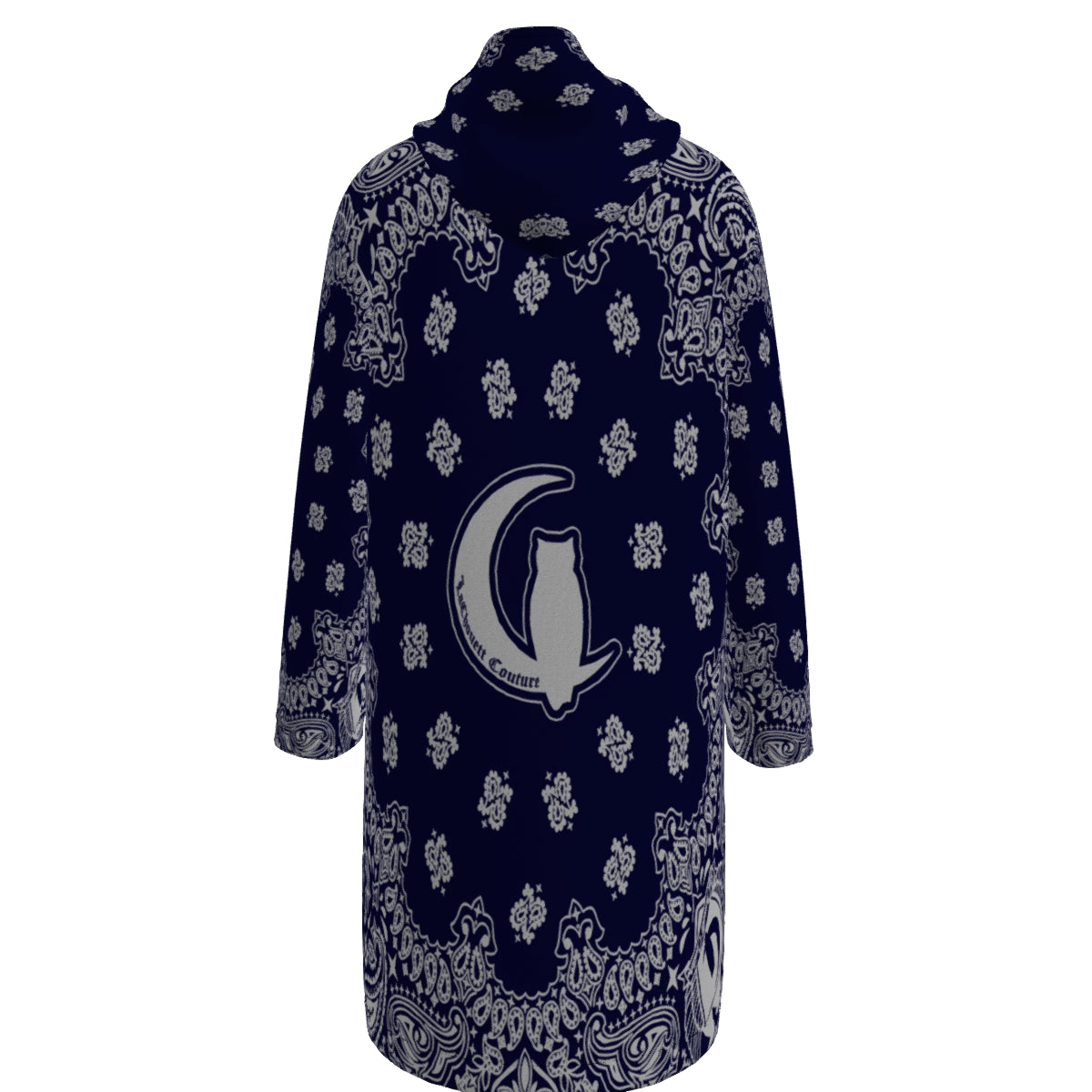 BANDANA Navy Blue Unisex Long Fleece Windbreaker