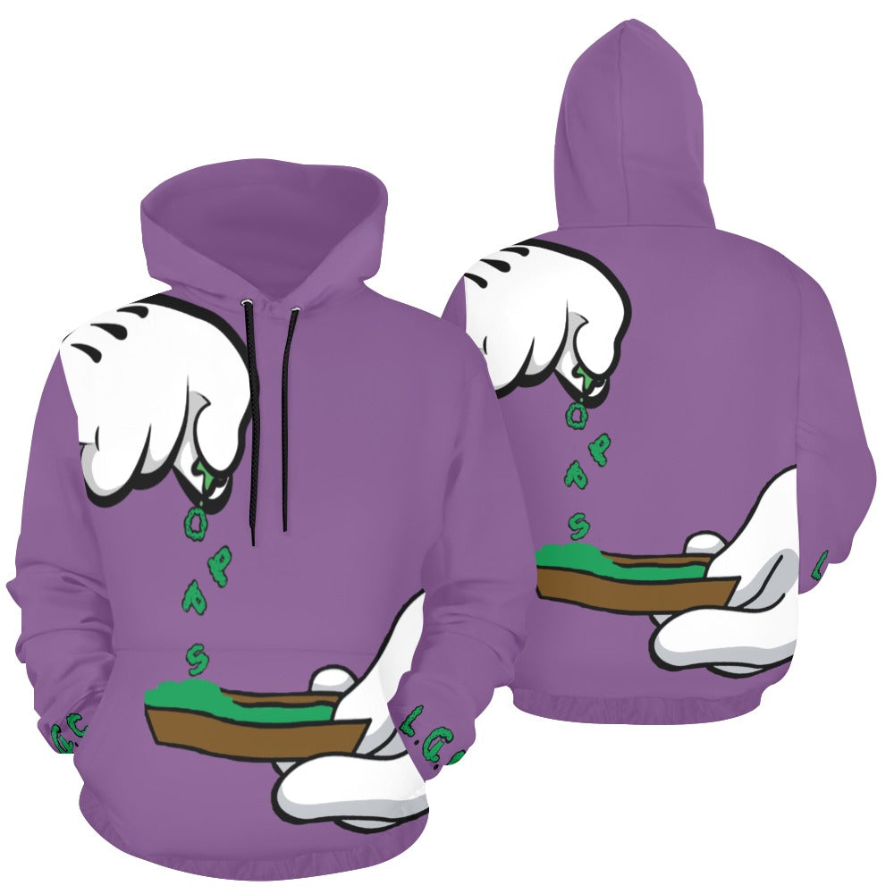 BURN THE OPPS All Over Print Hoodie (USA Size)