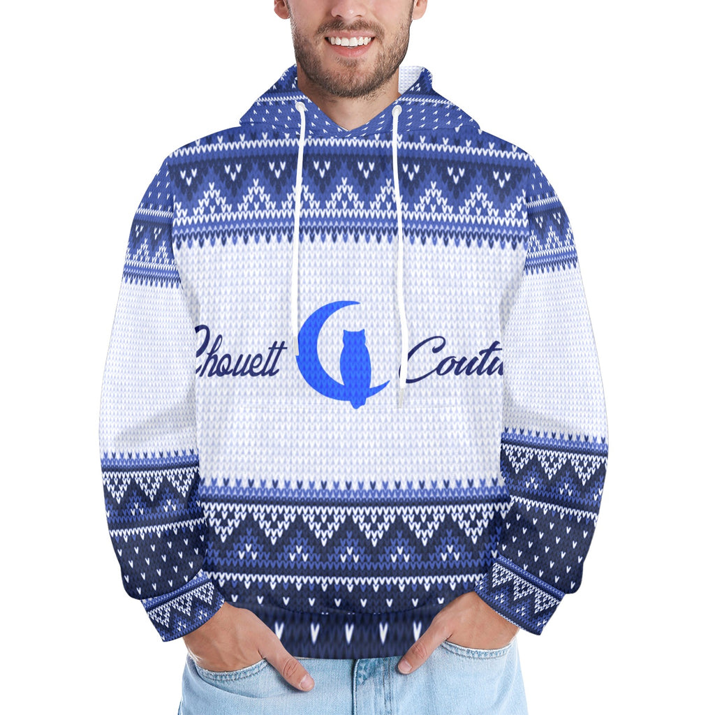 LCC KNITTED Men's All Over Print Hoodie