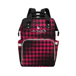 DUSTY PLAID Multi-Function Diaper Backpack