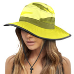 CAMOUFLAGE Wide Brim Bucket Hat