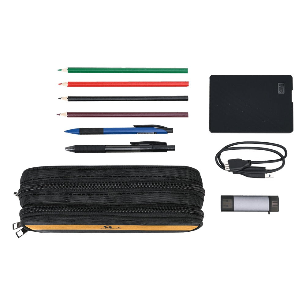 JAGUAR SKIN LCC Pencil Pouch/Large